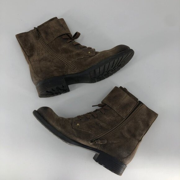 Franco Sarto Womens Panax Combat Shoes Size 7.5 - Picture 2 of 10